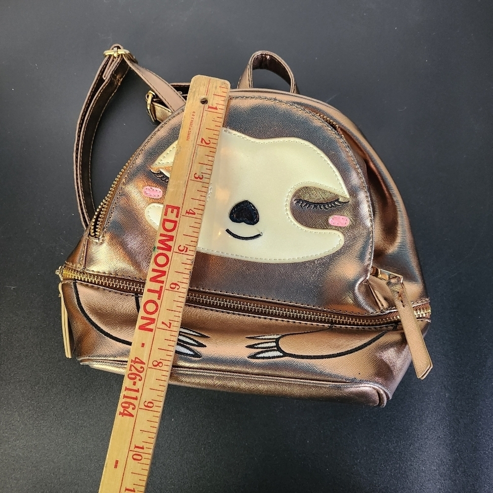 Sloth metallic backpack Mini Backpack - Picture 13 of 13